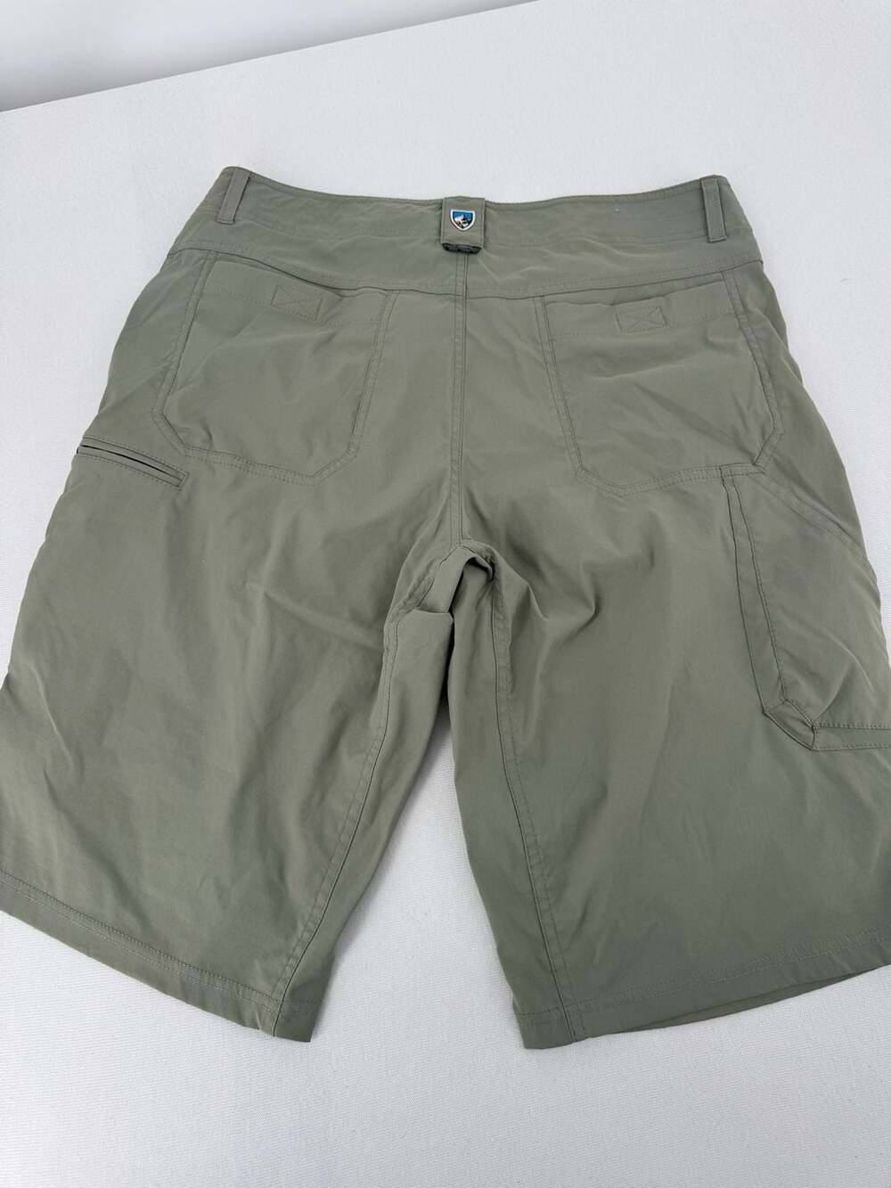 Kuhl Renegade Cargo Shorts Size 36 x 12 Green Hiking Outdoor